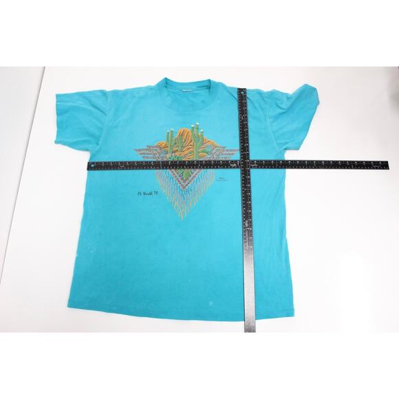Vintage Fort Worth Texas Desert Cactus T Shirt XL - Picture 6 of 8